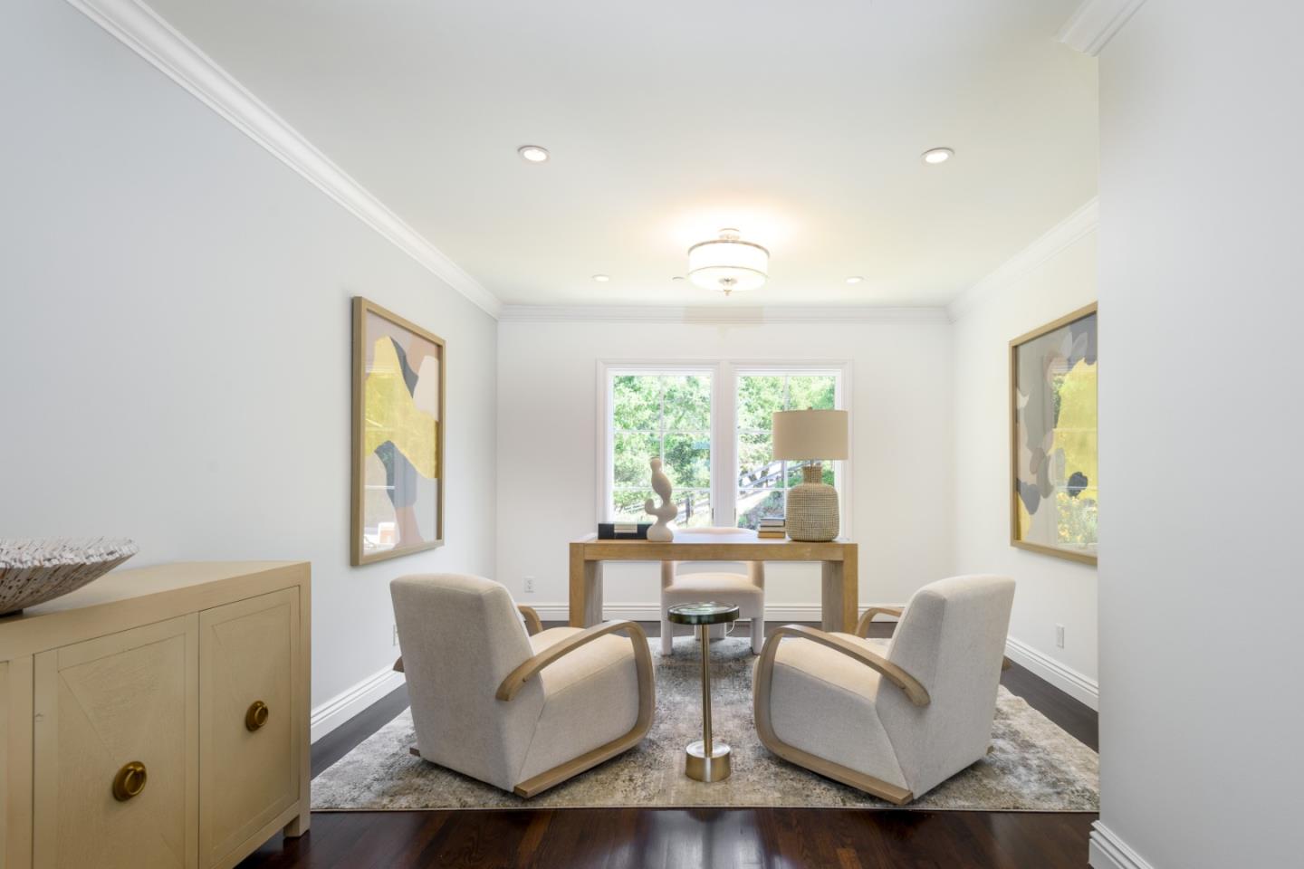 1075 Godetia Drive Woodside, CA 94062 - Photo 11 of 33 a living room with furniture and a window