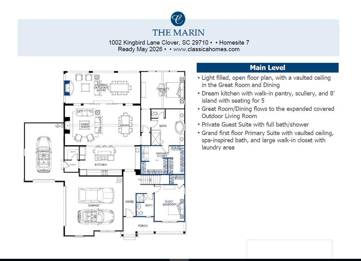 1002 Kingbird Lane, Unit 7 Clover, SC 29710 - Photo 2 of 40 a picture of a book and a white bed