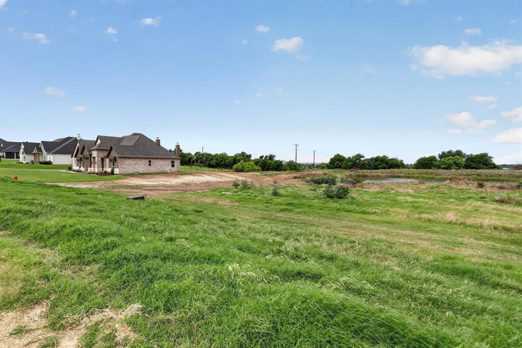 471 Red Bird Drive Springtown, TX 76082 - Photo 31 of 35 Expansive green space featuring a natural pond and mature foliage