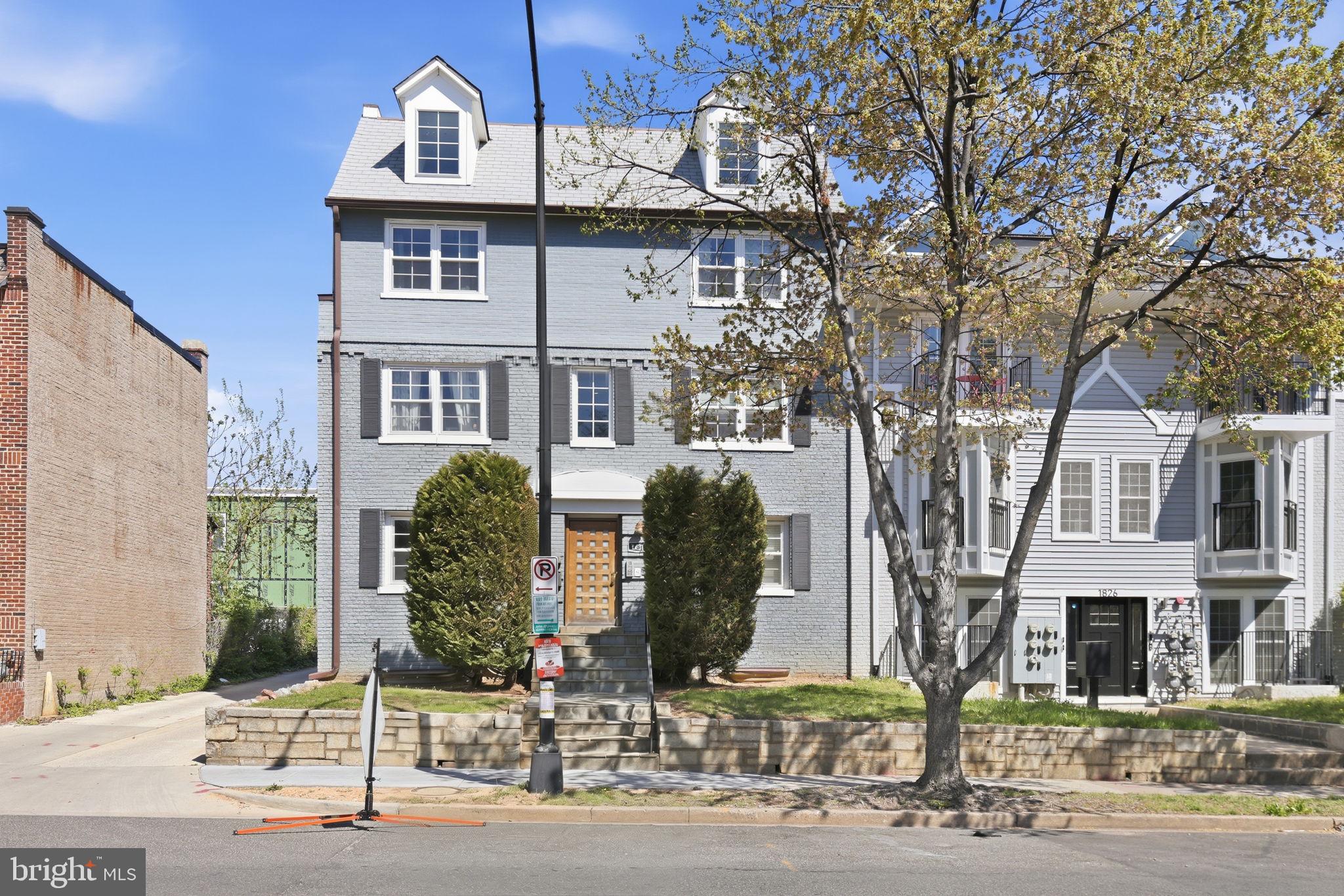 1820 Independence Avenue Southeast, Unit 1 Washington, DC 20003 - Photo 1 of 32 a front view of a building with street view