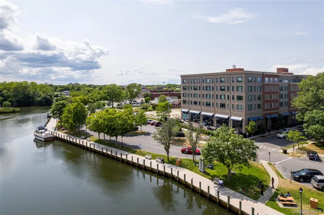 a view of a city with tall buildings