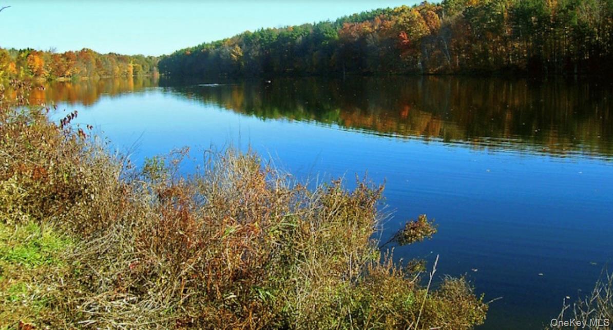 Moore's Hill Road New Windsor, NY 12553 - Photo 2 of 3 a view of a lake with a house in the background