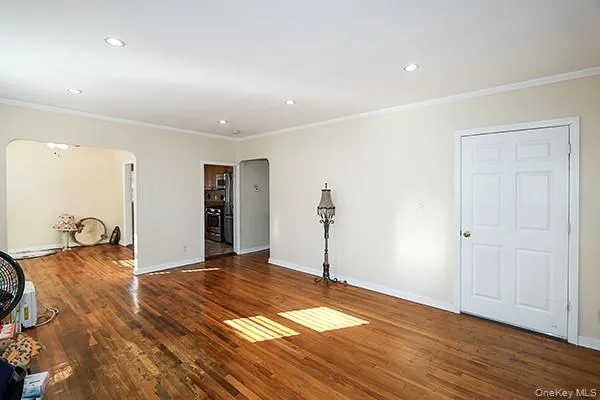 a view of empty room