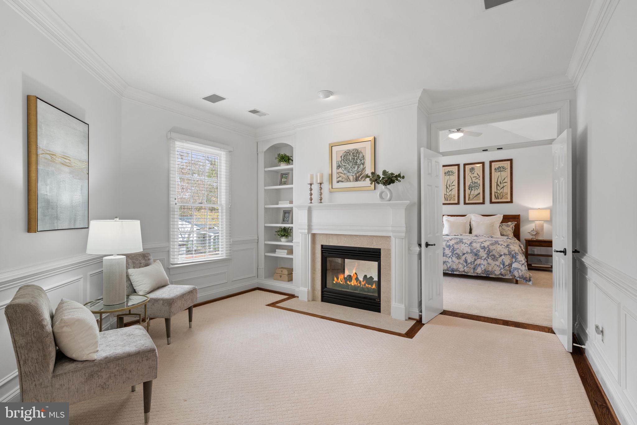 1916 Valley Wood Road McLean, VA 22101 - Photo 50 of 86 Sitting room w/removable custom rug