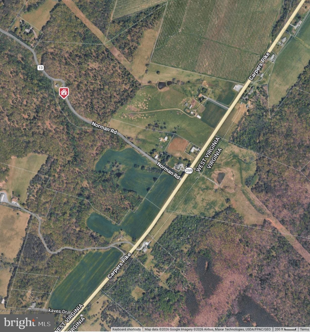 461 Norman Road High View, WV 26808 - Photo 5 of 73 Just over the VA line!