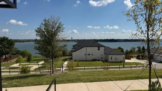 a view of a house with a swimming pool