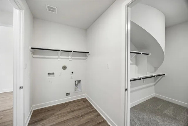 a view of empty room