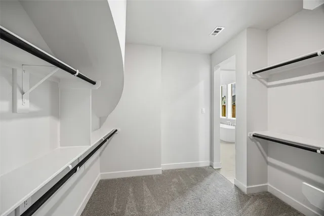 a view of hallway with stairs