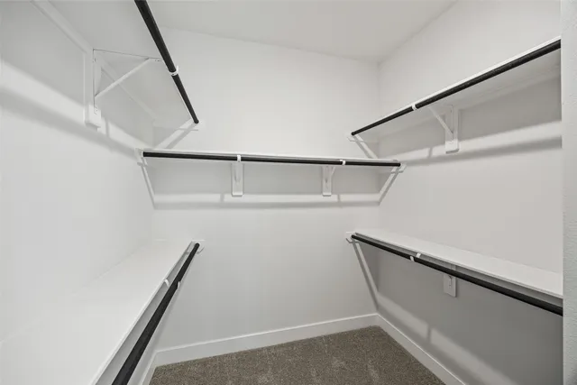 a view of walk in closet