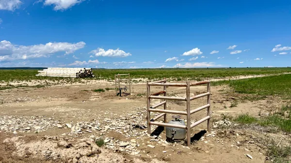 a view of swimming pool with a garden