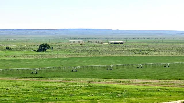 a view of an ocean and beach