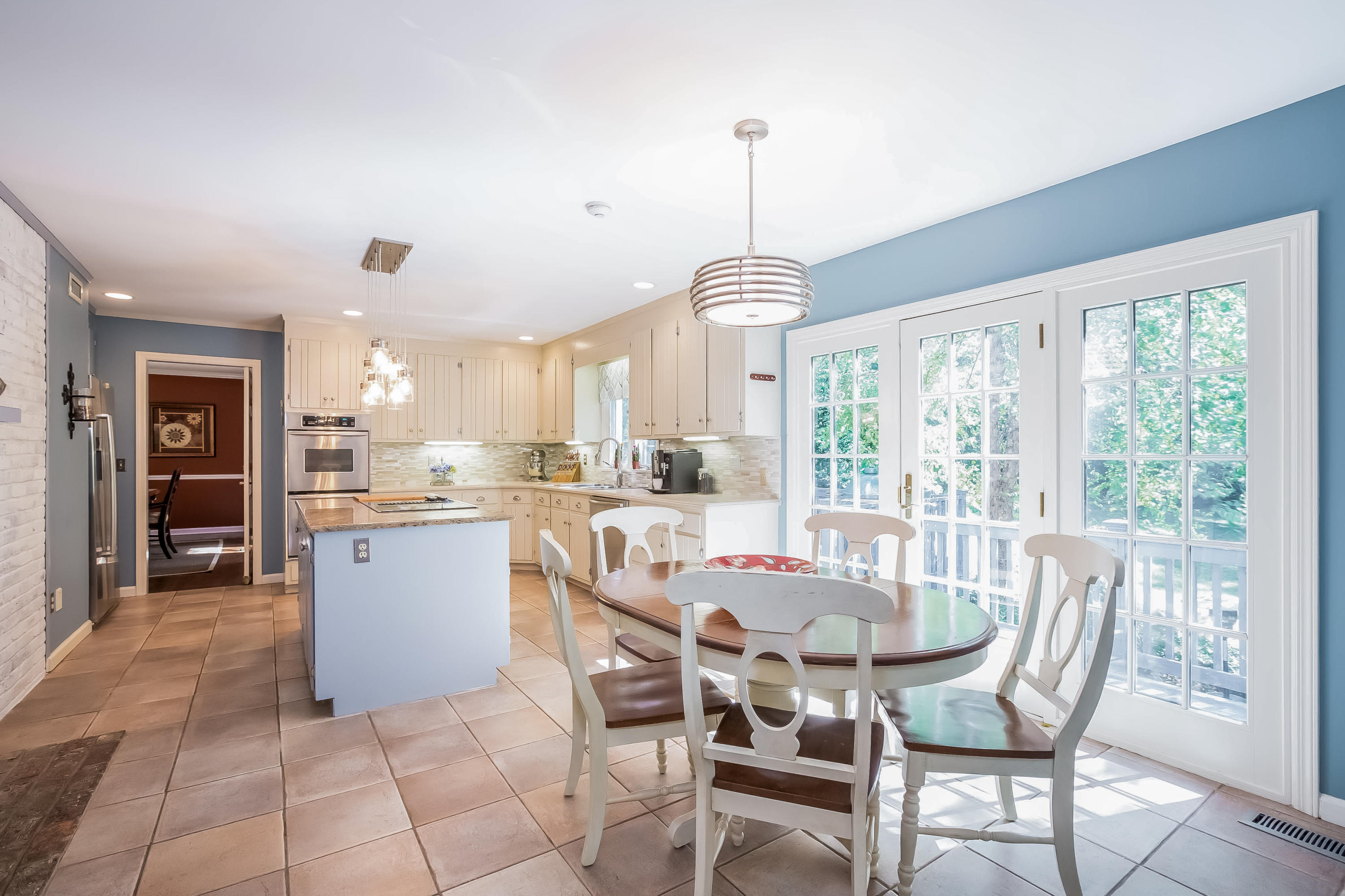 259 Marvin Ridge Road New Canaan, CT 06840 - Photo 8 of 38 a view of a dining room and livingroom view