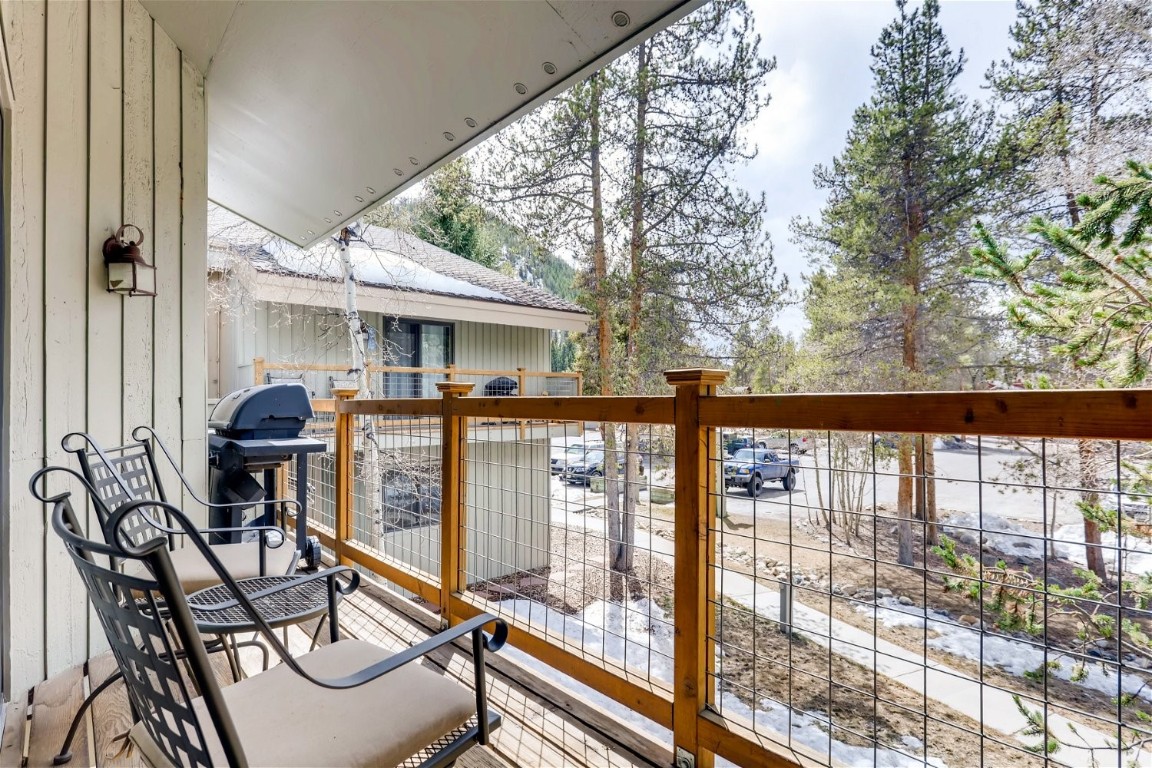 1937 Soda Ridge Road, Unit 1126 Keystone, CO 80435 - Photo 24 of 41 a patio with table and chairs