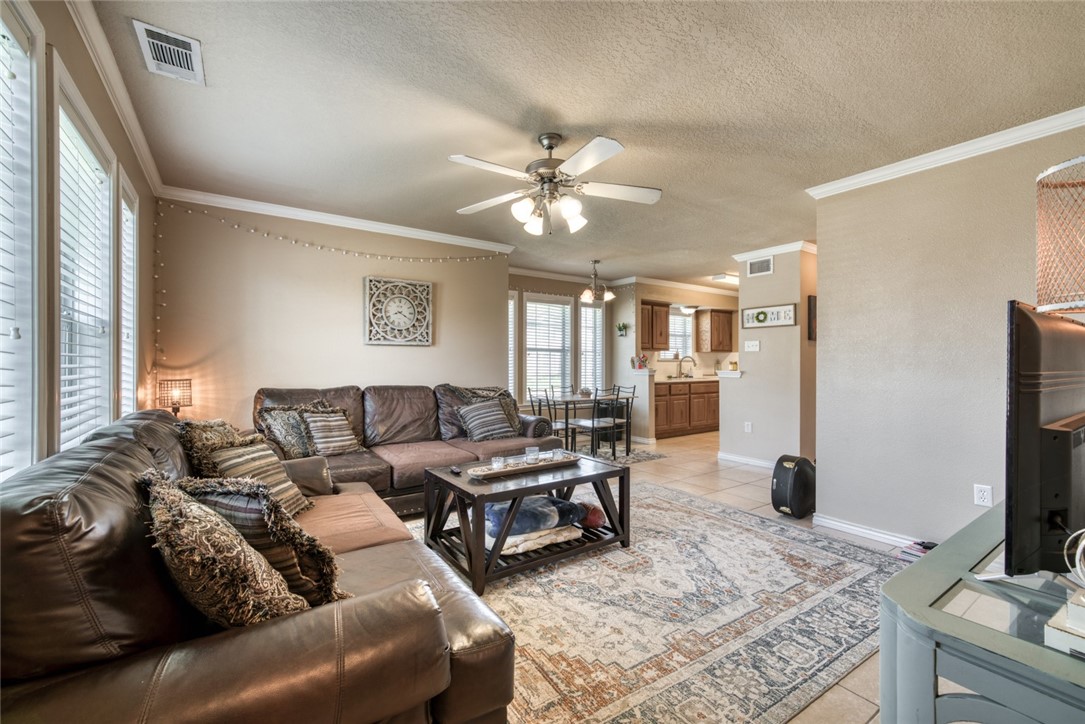 2327 Autumn Chase Loop College Station, TX 77840 - Photo 3 of 12 a living room with furniture and a flat screen tv