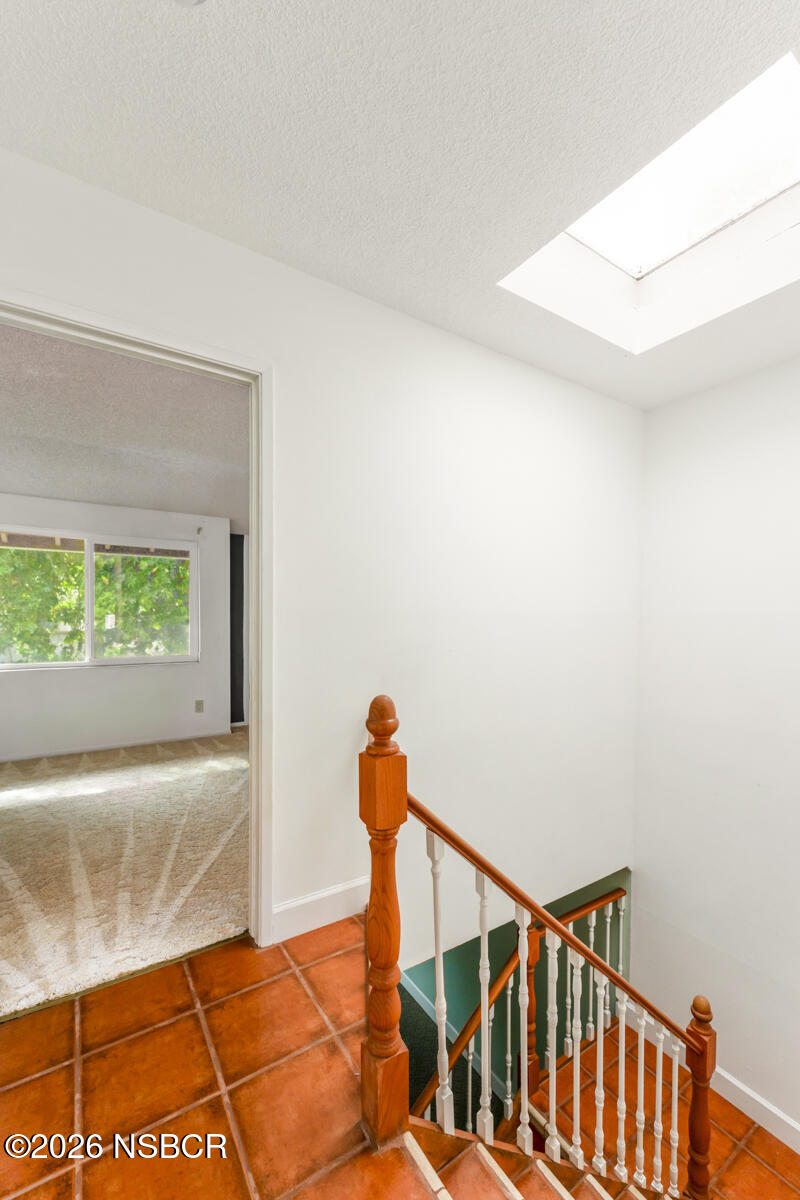 222 North R Street Lompoc, CA 93436 - Photo 17 of 35 Stairs w/ Skylight