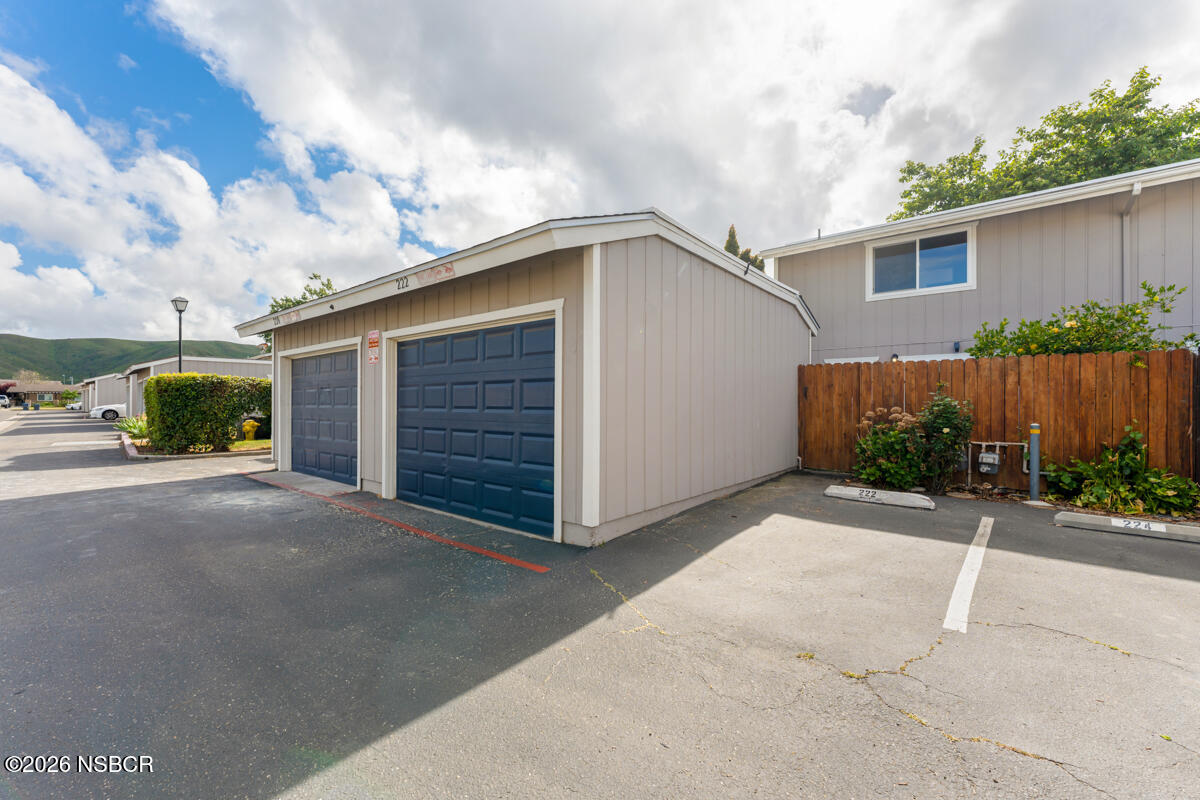 222 North R Street Lompoc, CA 93436 - Photo 30 of 35 Garage and Uncovered Parking Space