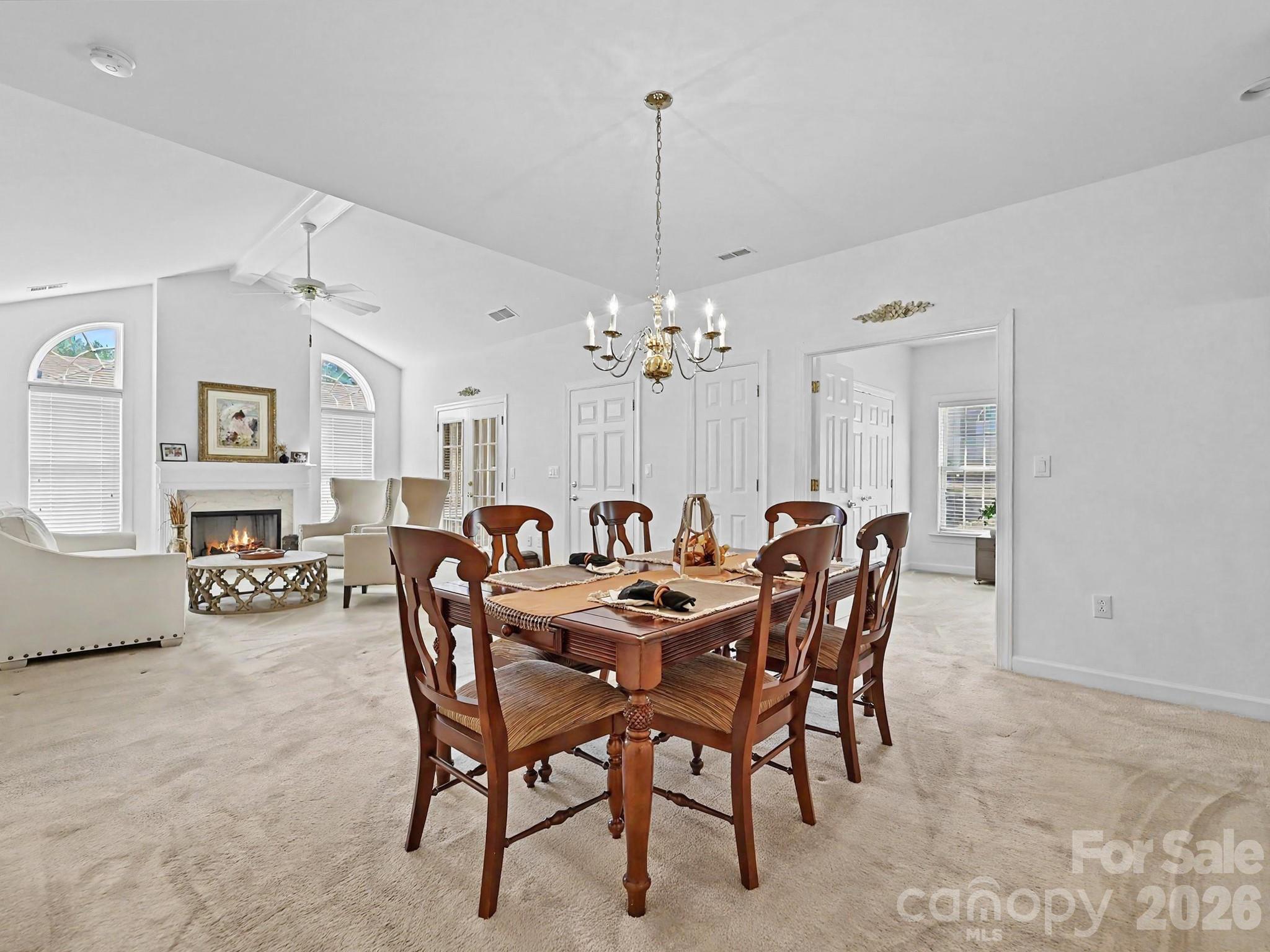 8655 Windsor Ridge Drive Charlotte, NC 28277 - Photo 12 of 22 a dining room with furniture and window