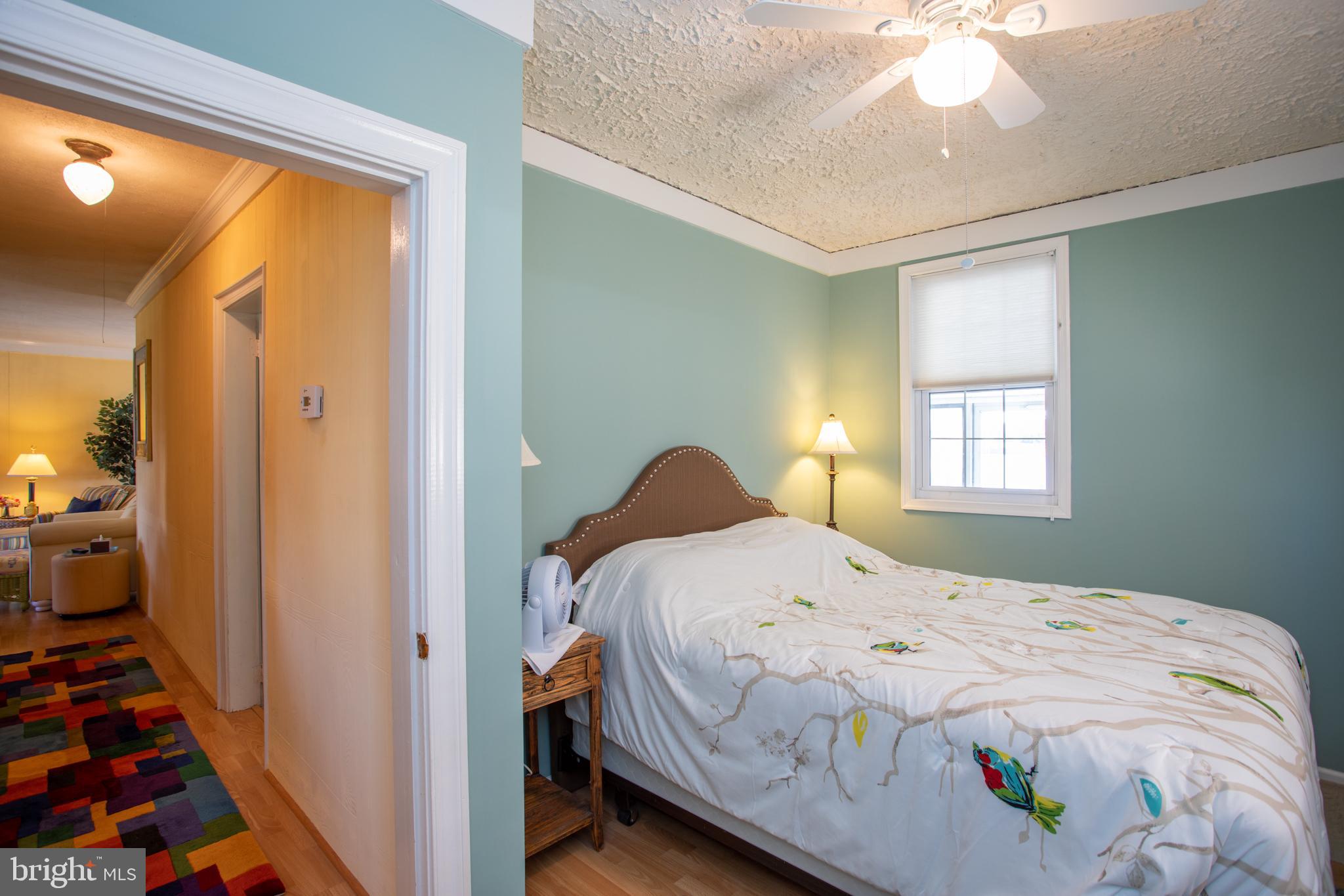 706 Travelers Rest Road Hague, VA 22469 - Photo 19 of 40 owners bedroom with ceiling fan
