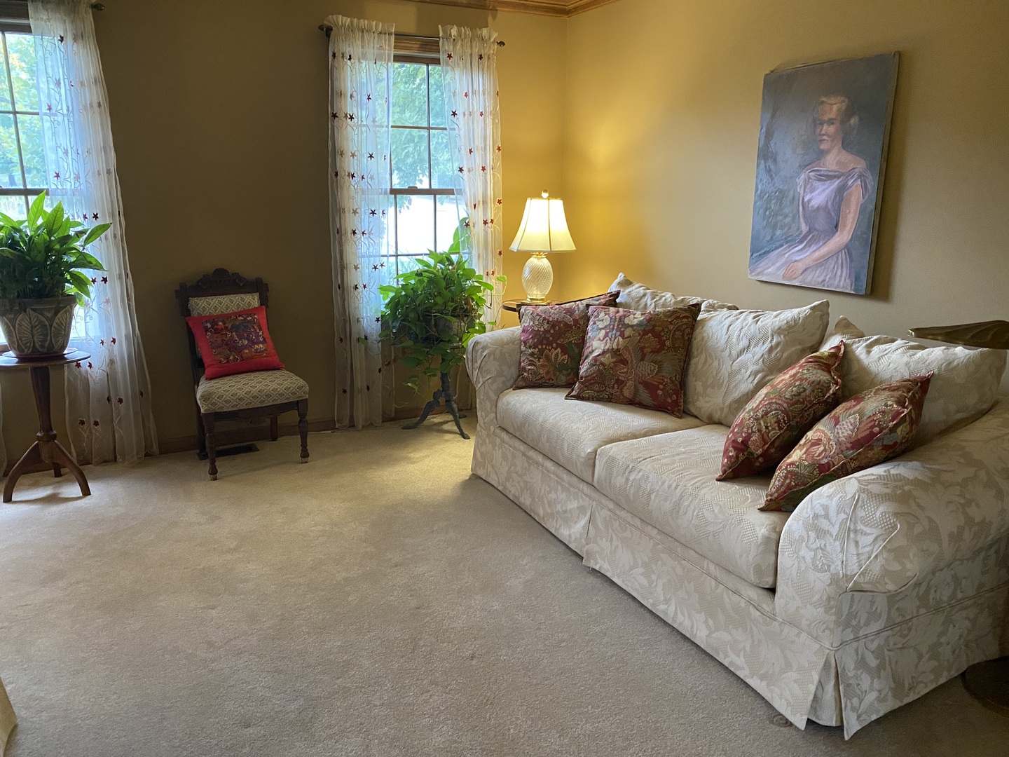 621 Young Avenue Batavia, IL 60510 - Photo 4 of 32 a living room with furniture and a potted plant