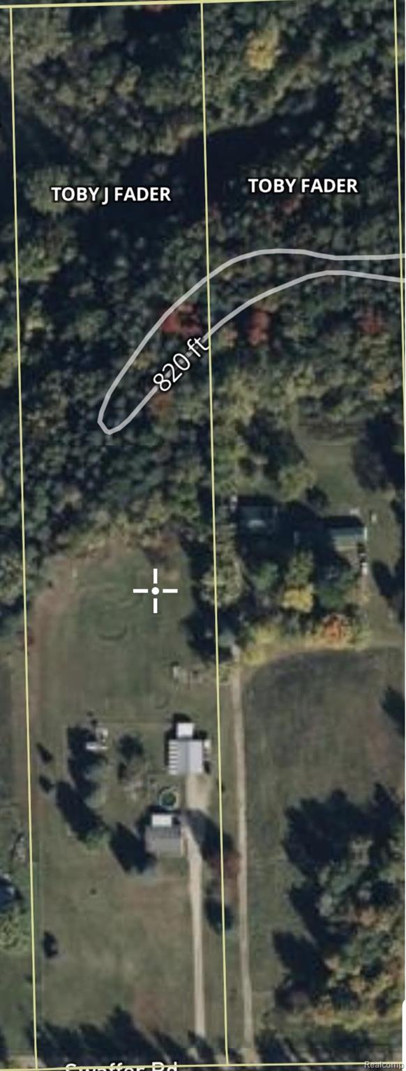 1793 East Swaffer Road Silverwood, MI 48760 - Photo 23 of 35 Toby Fader Lot Line Photo.jpg