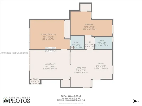 $535,000 | 503 12th Street, Unit 5, Miami Beach, FL 33139