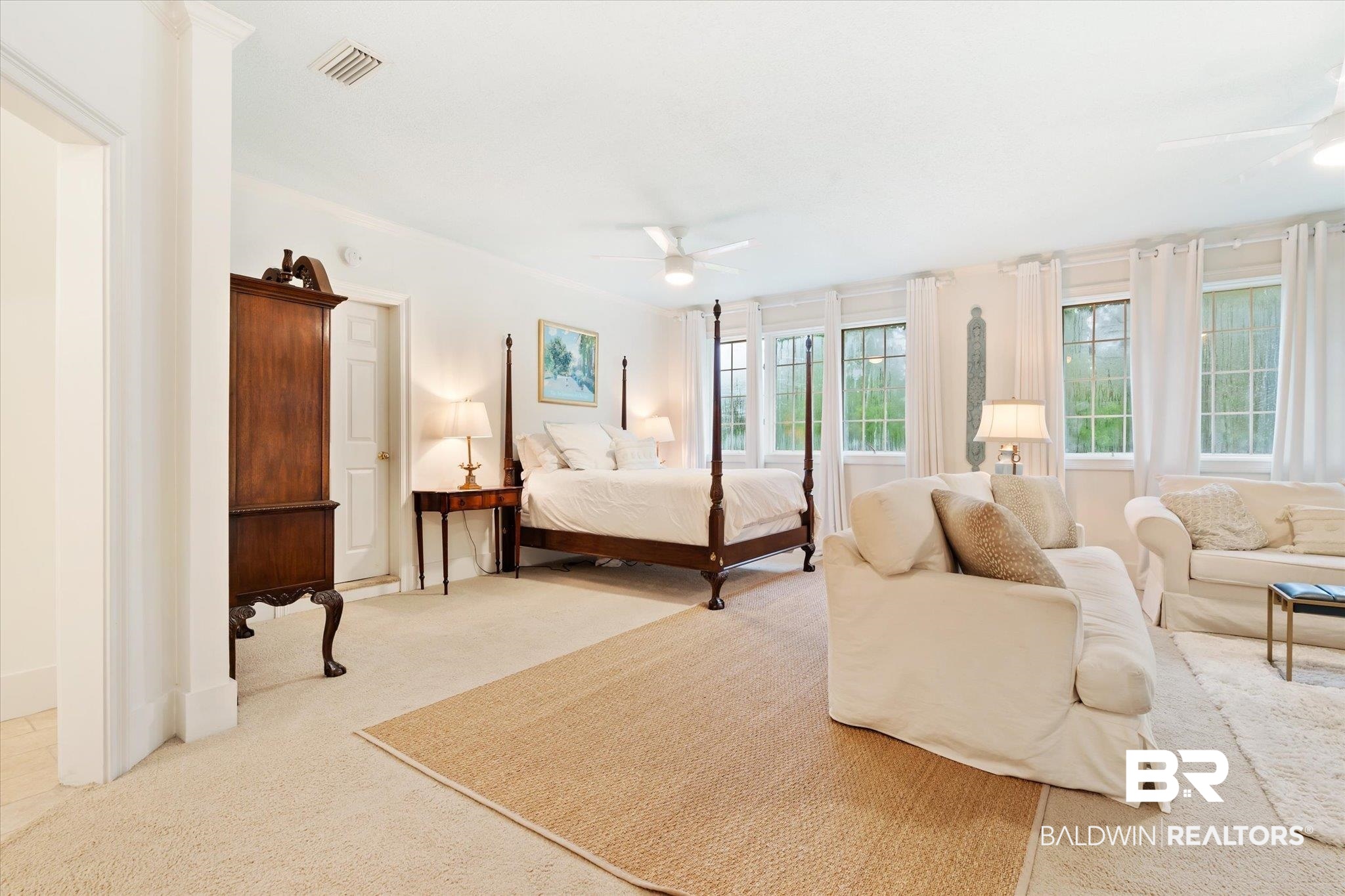 6458 Raintree Road Fairhope, AL 36532 - Photo 28 of 65 Carpeted bedroom with ceiling fan