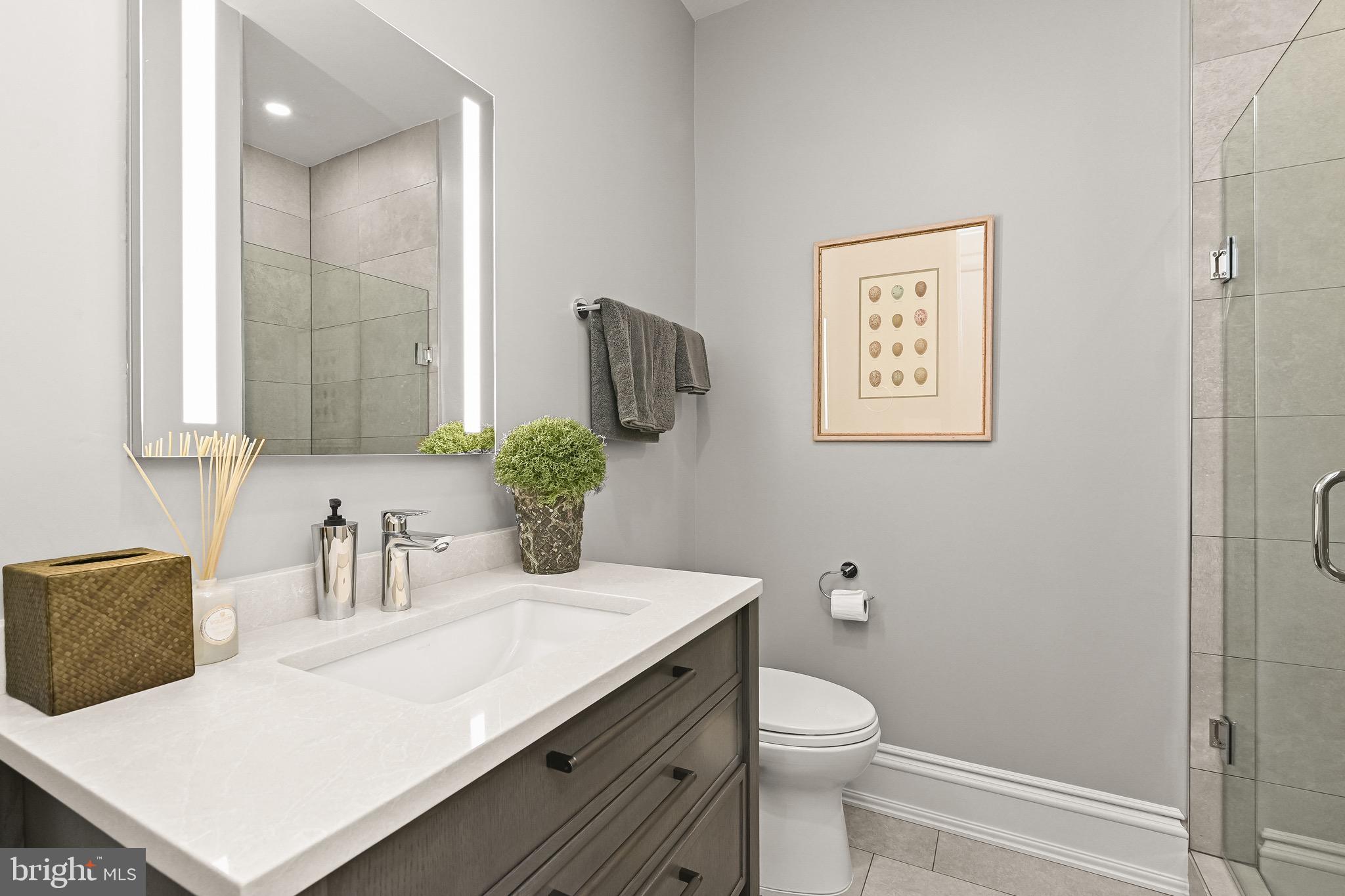 2910 Q Street Northwest, Unit A11 Washington, DC 20007 - Photo 19 of 23 Hall Full Bathroom