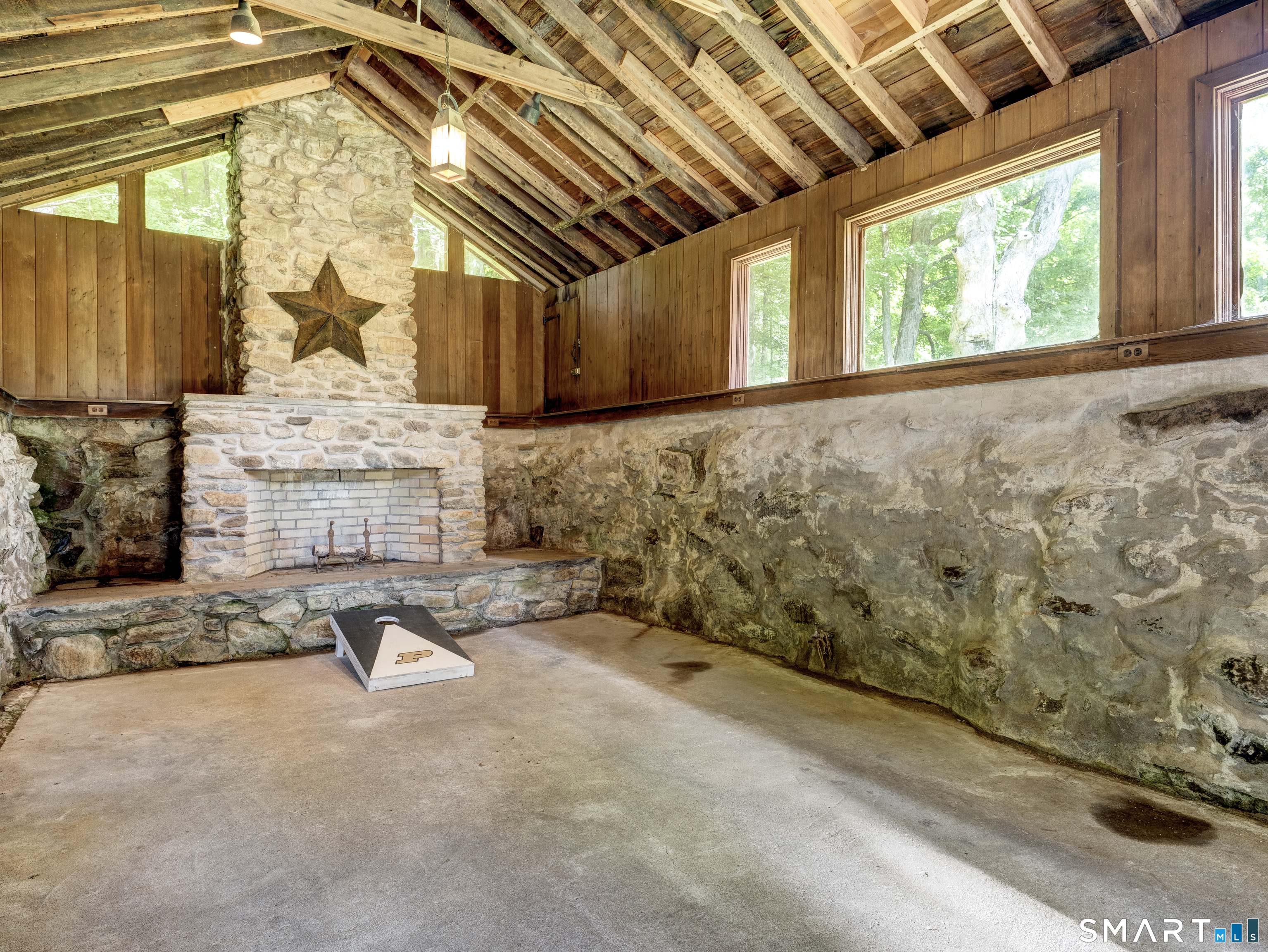 64 Haddam Quarter Road Durham, CT 06422 - Photo 39 of 40 Interior of the outbuilding. What a fabulous space !!