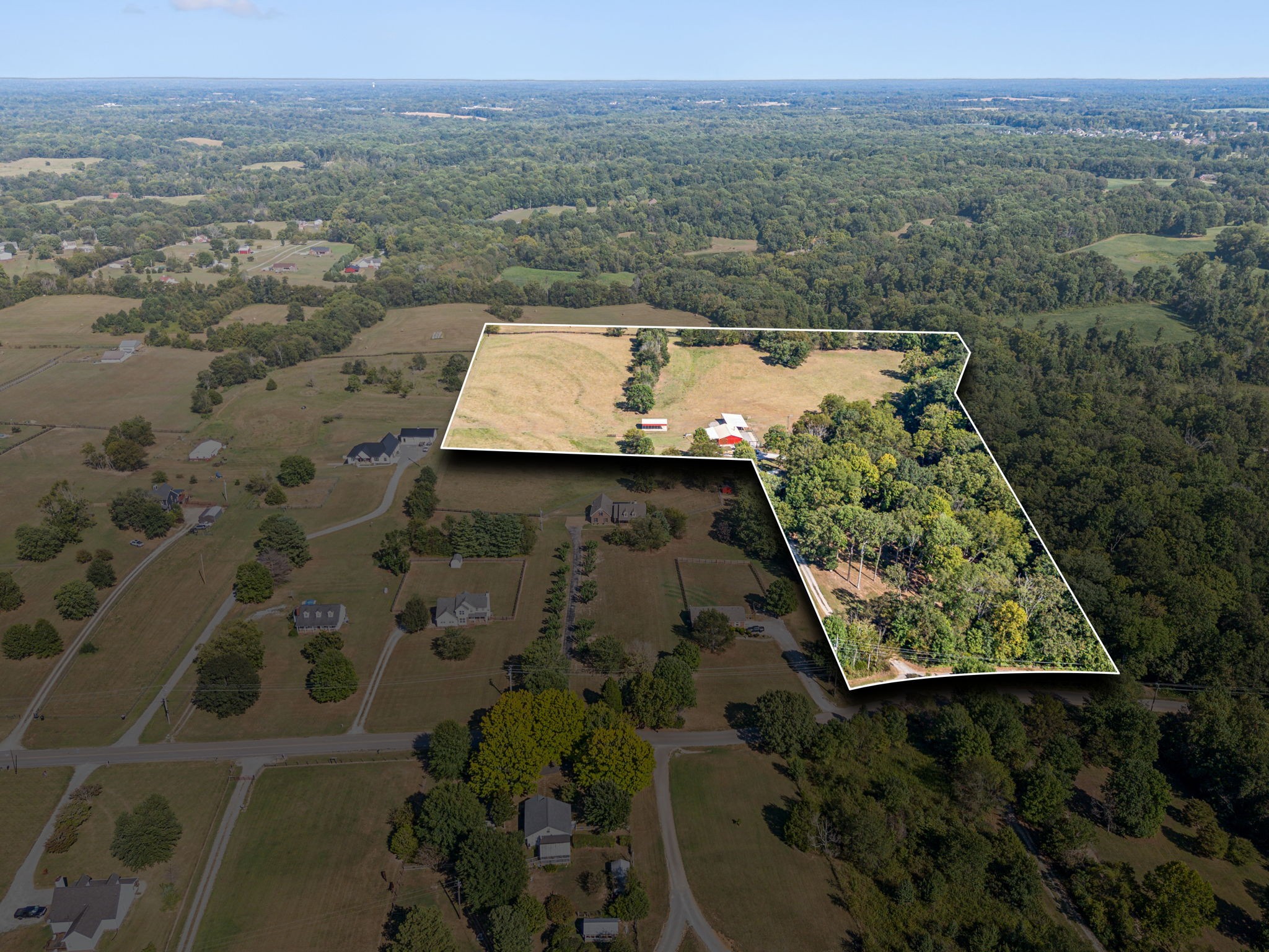 2845 Jack Teasley Road Pleasant View, TN 37146 - Photo 1 of 11 an aerial view of a house with a yard