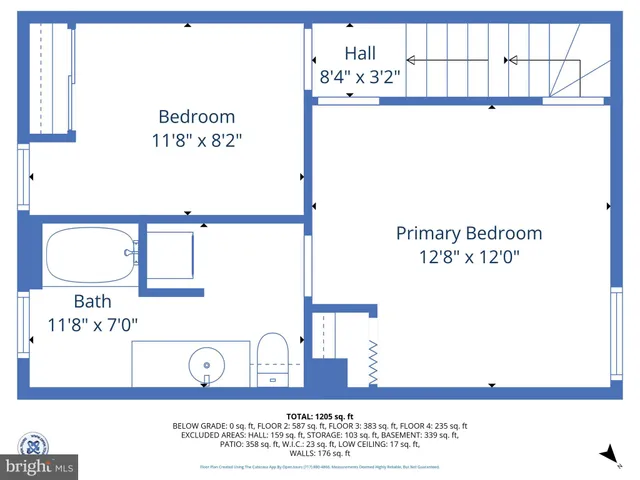 a picture of a book and a bed