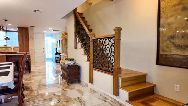 a view of entryway and hall