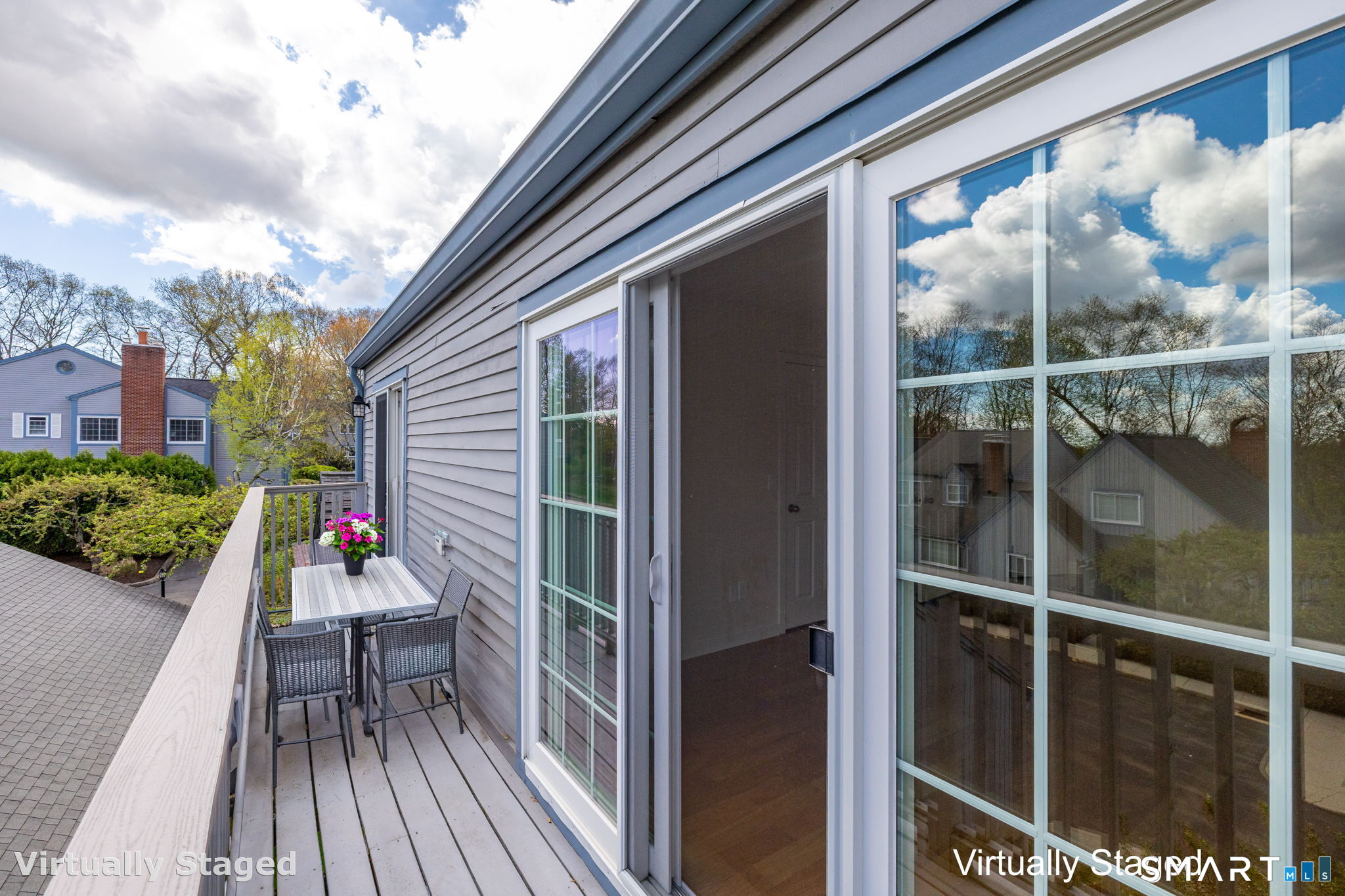 85 Gate Ridge Road, Unit 85 Fairfield, CT 06825 - Photo 22 of 38 a view of balcony and patio