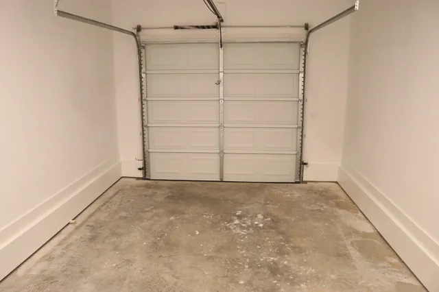 a view of a room with an empty space