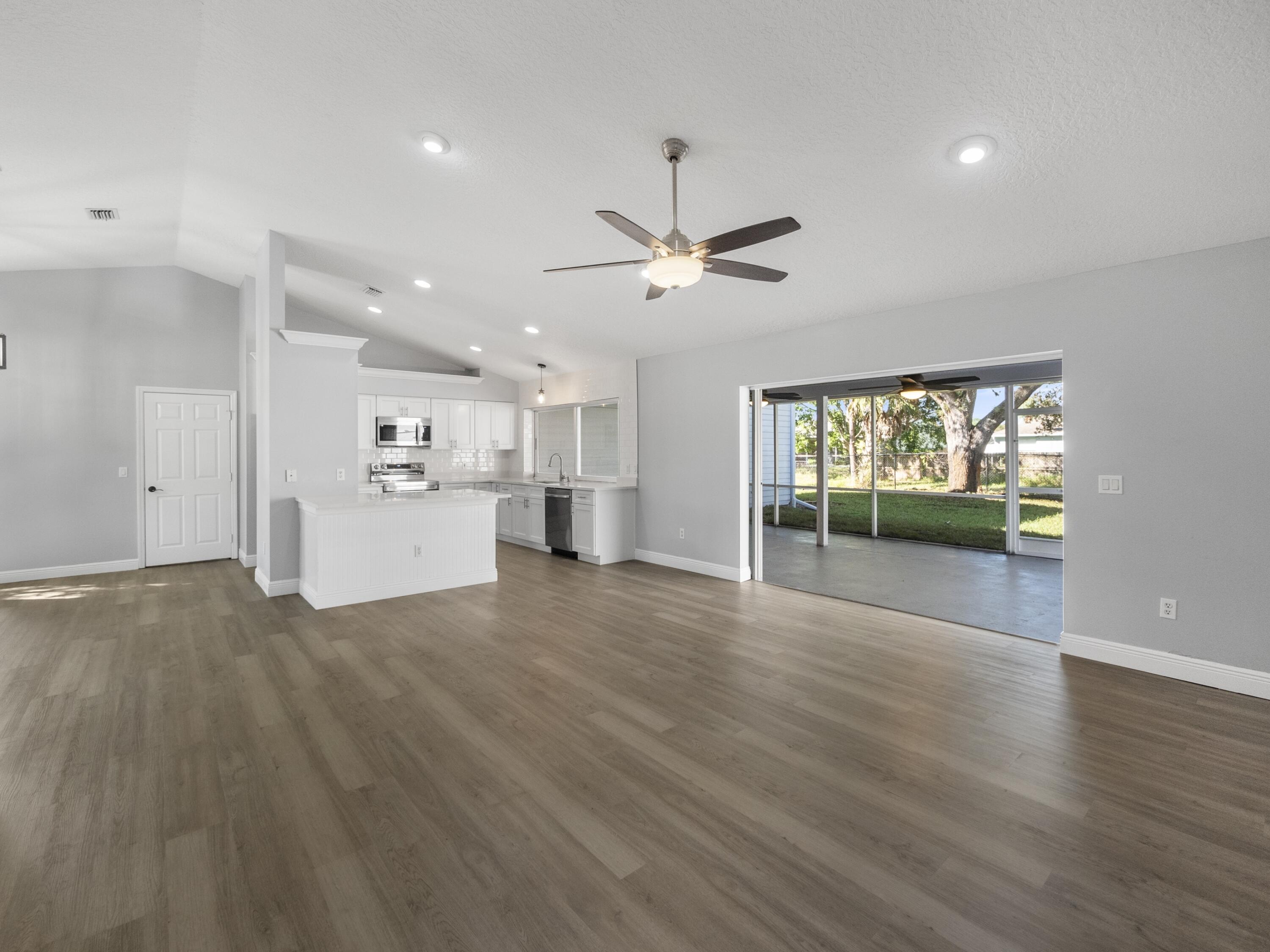 1533 Southwest Fortune Road Port St. Lucie, FL 34953 - Photo 8 of 29 Living/Kitchen in Main House