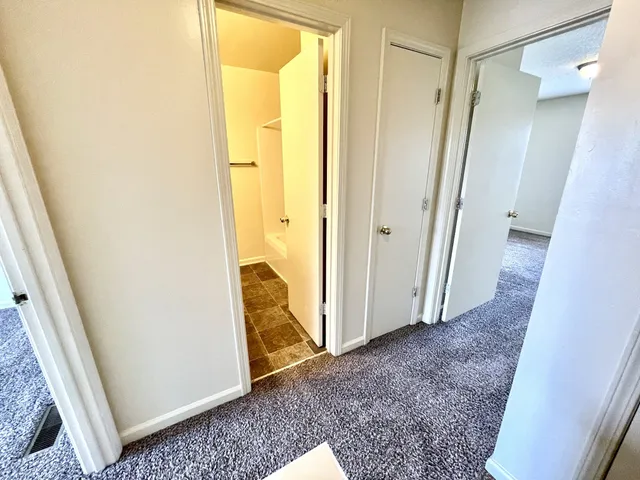 a view of front door