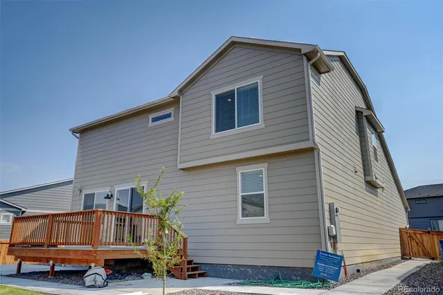 a front view of a house with balcony