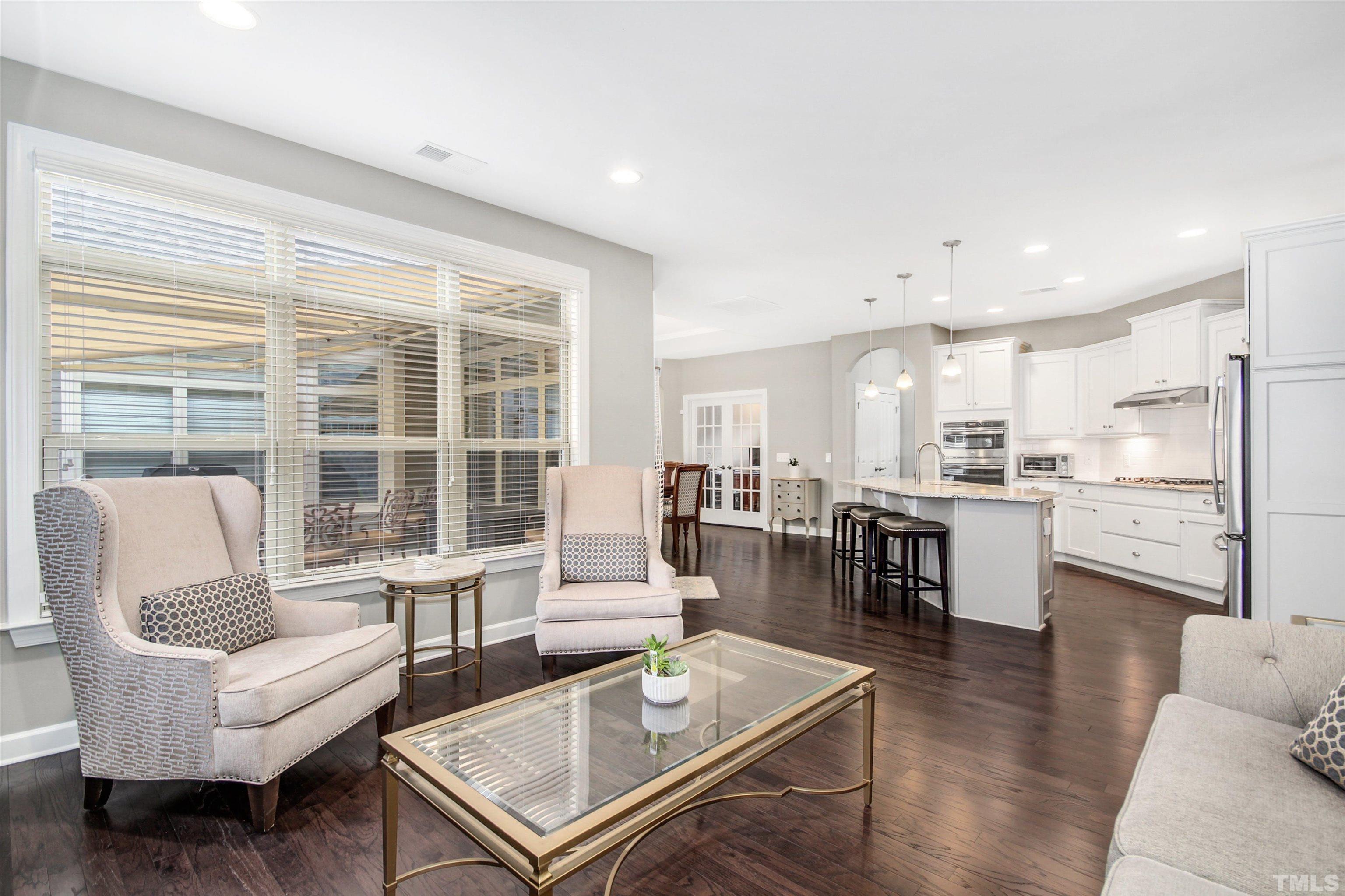1313 Provision Place Wake Forest, NC 27587 - Photo 12 of 39 a living room with furniture and a large window