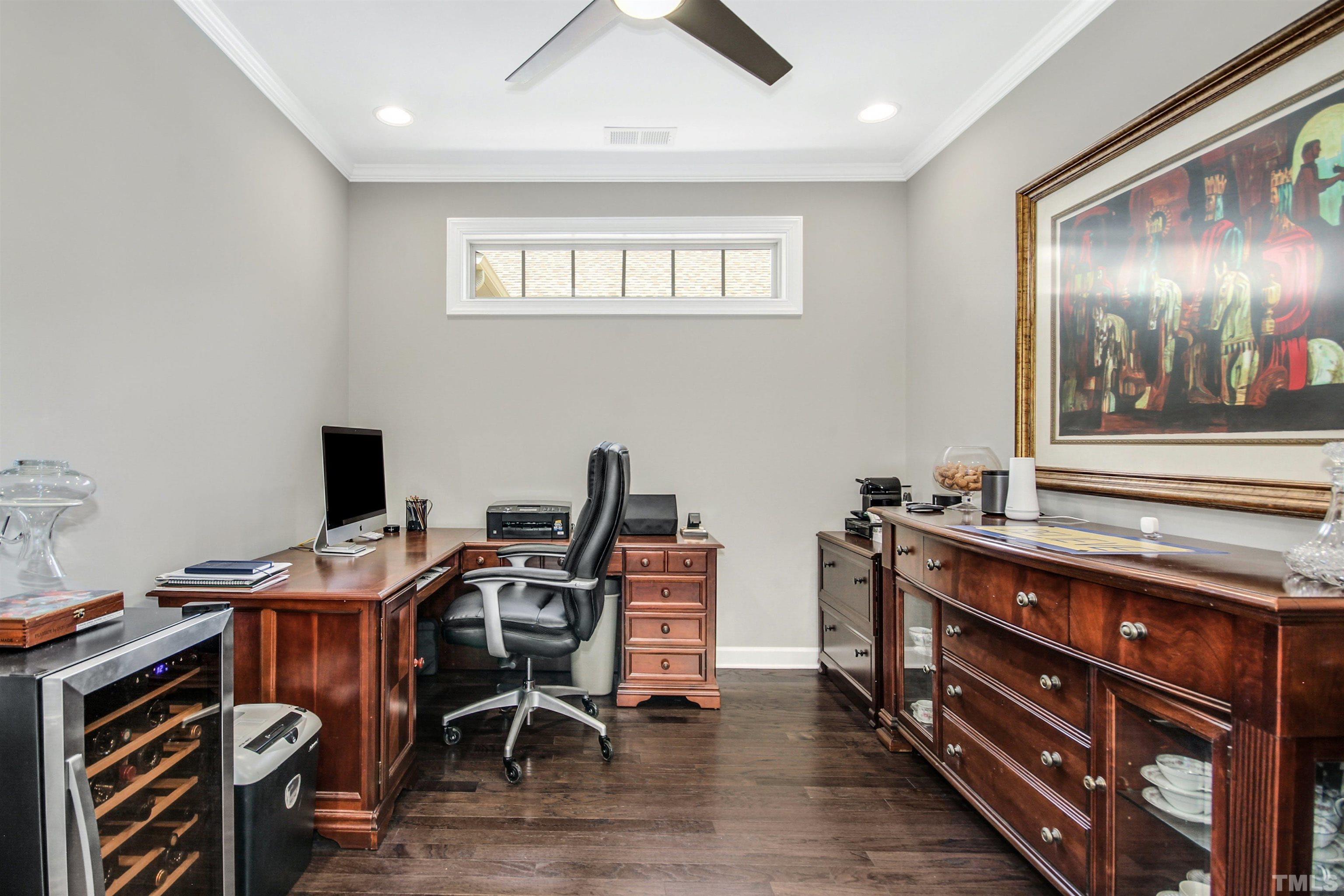 1313 Provision Place Wake Forest, NC 27587 - Photo 19 of 39 a view of a workspace with furniture and a window