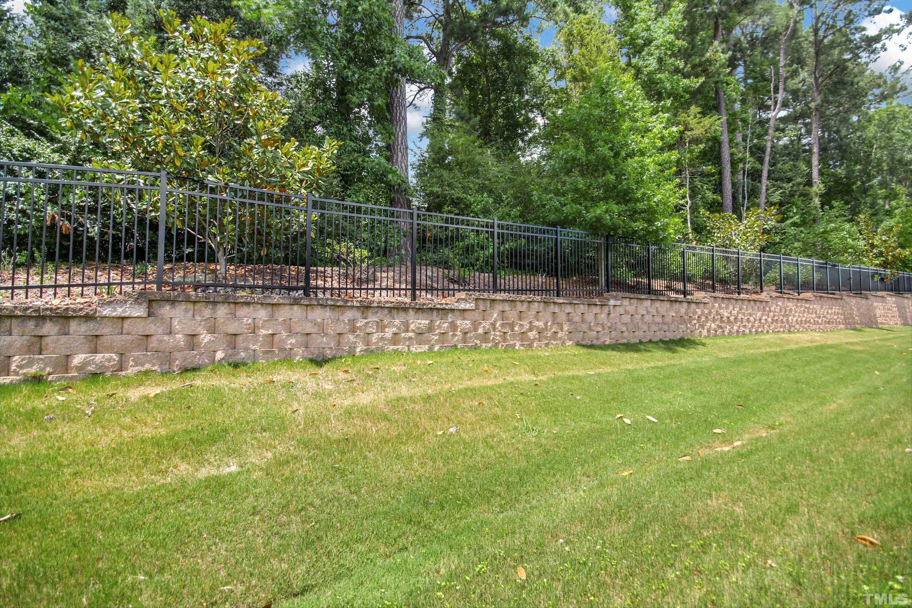 1313 Provision Place Wake Forest, NC 27587 - Photo 39 of 39 a view of a backyard with a small cabin