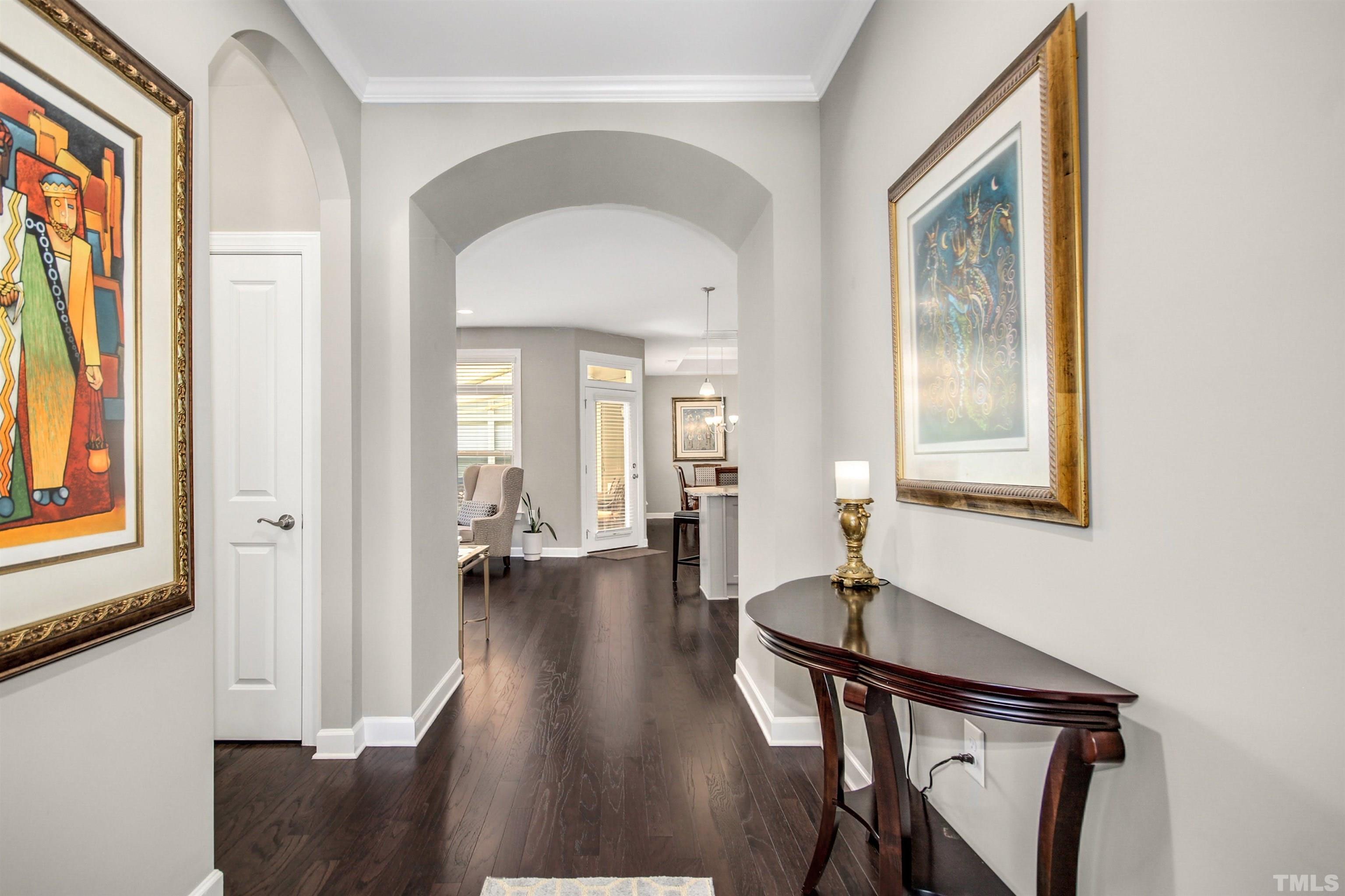 1313 Provision Place Wake Forest, NC 27587 - Photo 8 of 39 a view of a livingroom with furniture and hardwood floor