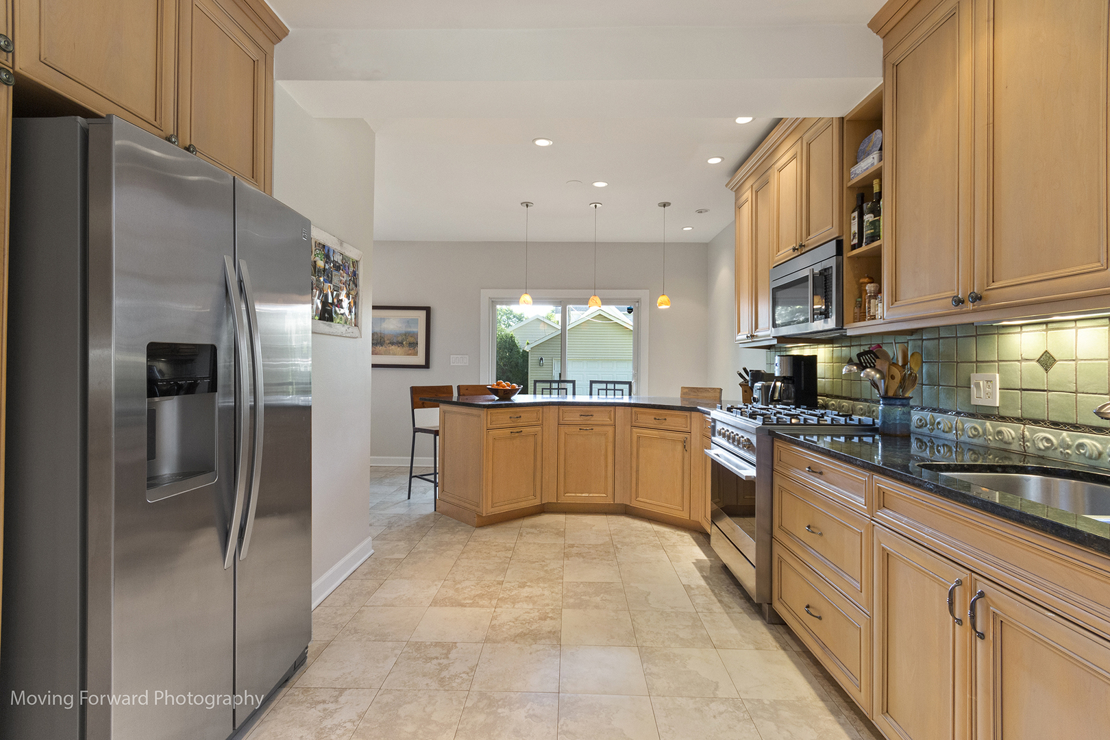 2518 Ridgeway Avenue Evanston, IL 60201 - Photo 4 of 21 a large kitchen with stainless steel appliances lots of counter top space