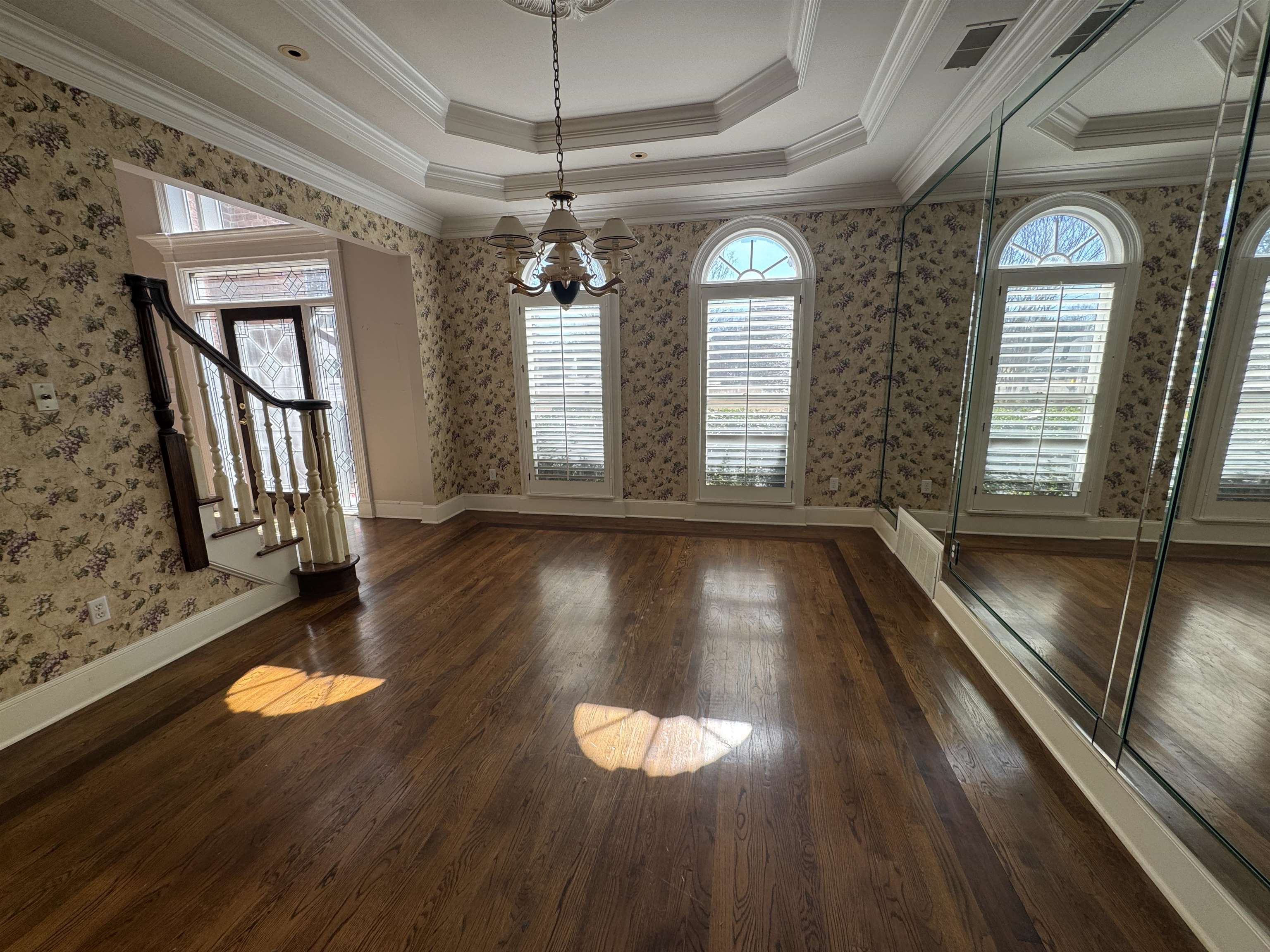 9500 Plantation Lake Road Collierville, TN 38017 - Photo 20 of 40 wooden floor in an empty room with a window