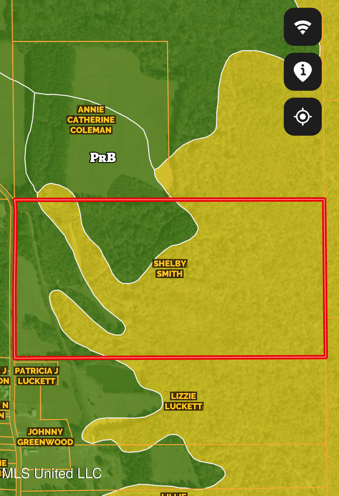 1844 Swamp Road Carthage, MS 39051 - Photo 27 of 29 Soil overlay