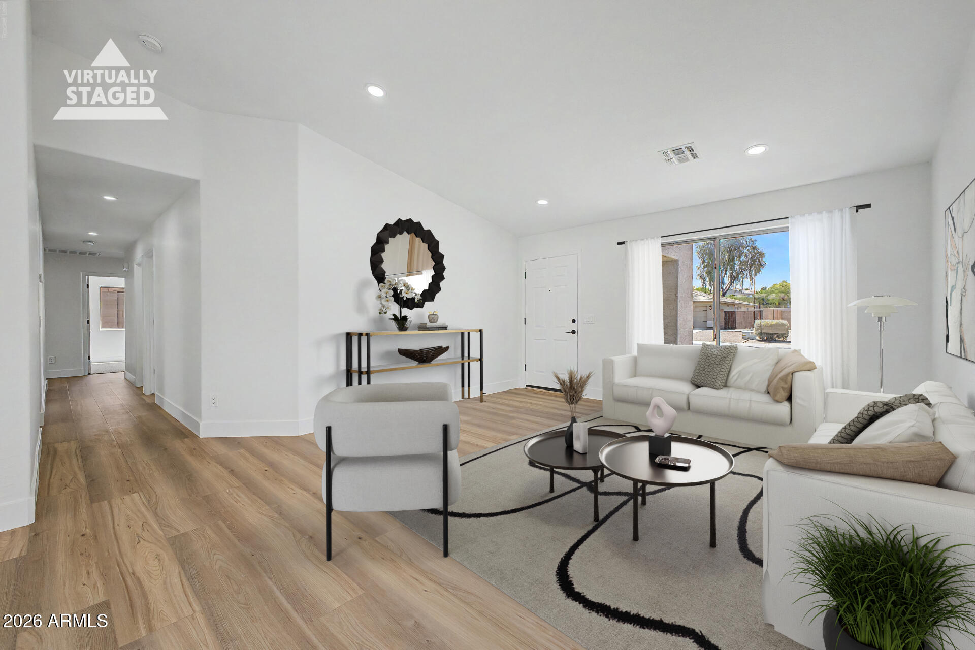 2554 East Morgan Court Gilbert, AZ 85295 - Photo 5 of 38 Staged Living Room/great room