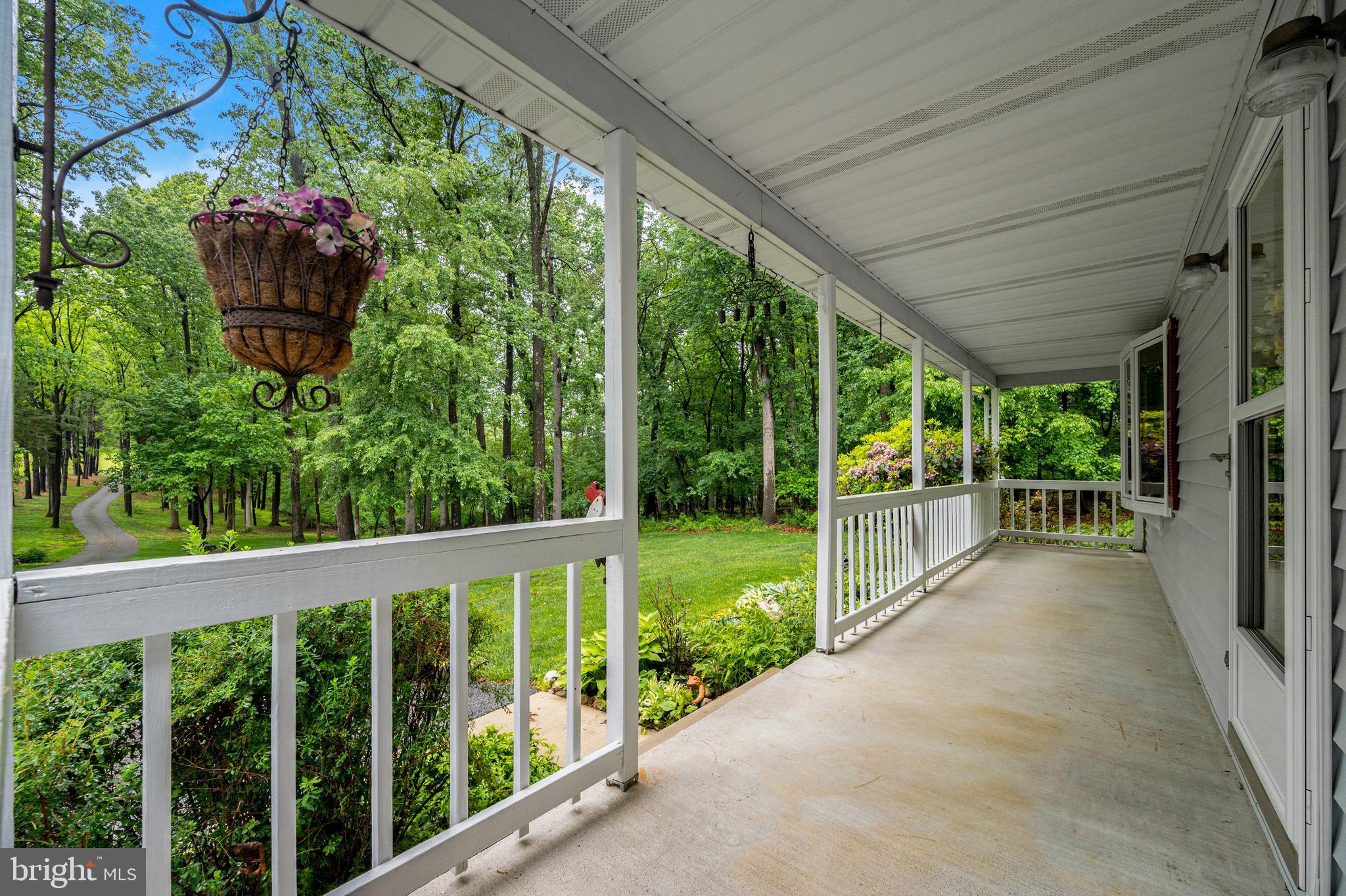 5313 Wentz Road Manchester, MD 21102 - Photo 24 of 51 a view of a porch and garden