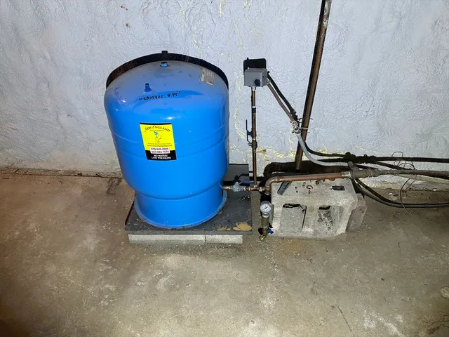 a room with lots of wooden furniture