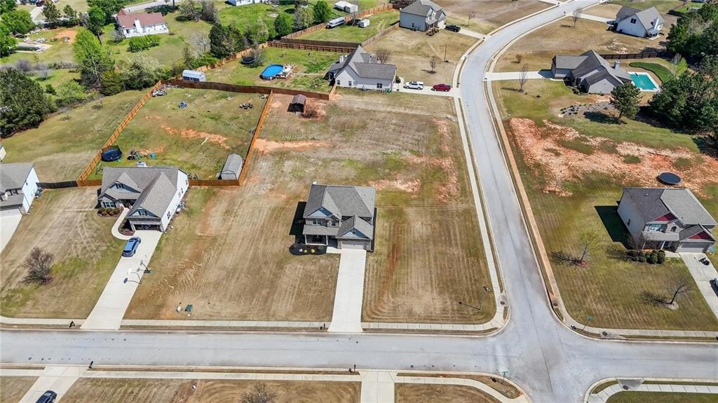 214 Millie Court Jackson, GA 30233 - Photo 59 of 61 an aerial view of a residential houses with outdoor space
