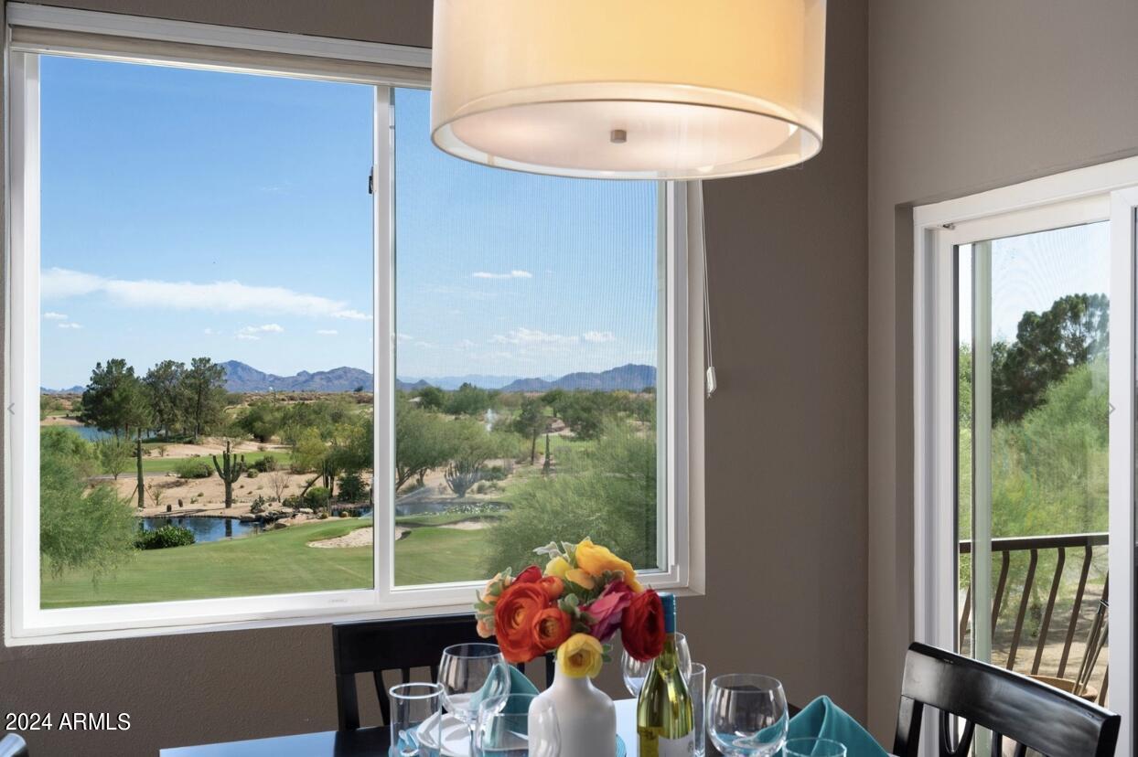 8245 East Bell Road, Unit 217 Scottsdale, AZ 85260 - Photo 10 of 46 Kitchen Dining with a View