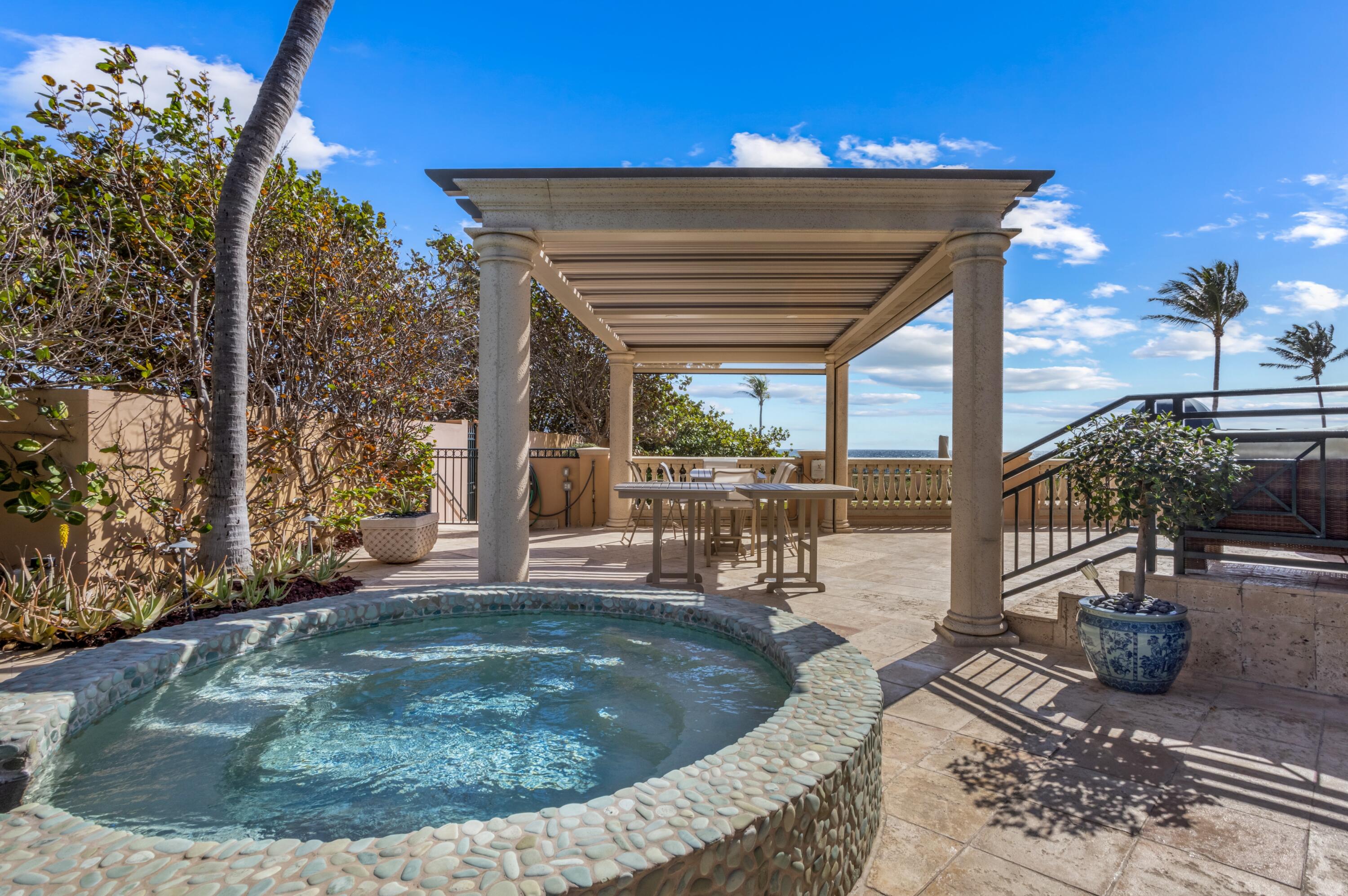 400 South Ocean Boulevard, Unit R26 Boca Raton, FL 33432 - Photo 50 of 65 PERGOLA AND PRIVATE SPA
