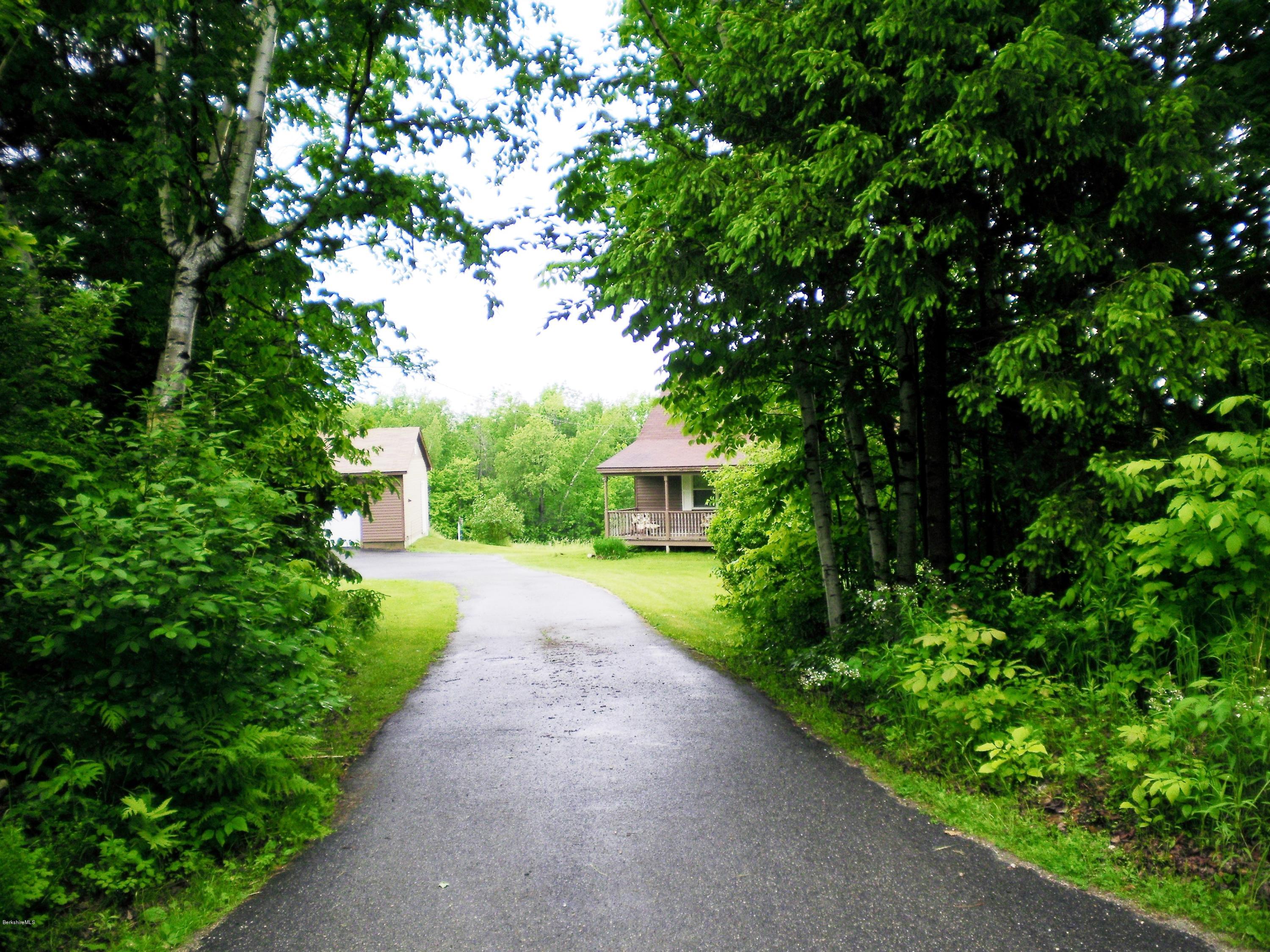 7 Pierce Road Peru, MA 01235 - Photo 6 of 29 a view of a garden with plants and large trees